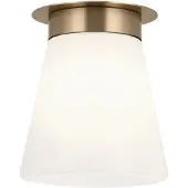 Kichler LED Plafondlamp Albers | 1X E27 Max 40W | Champagne Bronze