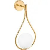 Beliani AUROUE - Wandlamp - Goud - Aluminium