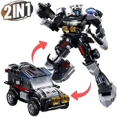 Sluban Exosuit Robot Politieauto bouwspeelgoed 2in1 actiefiguur – Constructiespeelgoed – bouwset met 247 bouwstenen – M38‑B1316 – vanaf 6 jaar