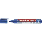 Edding whiteboard marker 360, ronde punt, 10 stuk, blauw