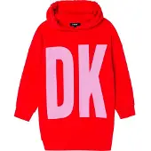 DKNY D32801-991 Lang Mouw Jurk