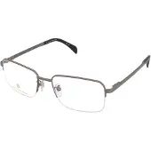 David Beckham DB 1150 56/19/145 Donker ruthenium Metalen monturen MAN DB 1150