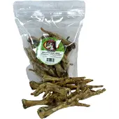Petsnack Kippenpoot - Natuurlijke Kauwsnack 200gr - Stevige Gedroogde Kippenpoot voor Honden