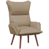 vidaXL Fauteuil Cappuccino 69 x 74 x 93 cm Kunstleer