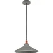 GTV LORET L Hanglamp - Metaal, Grijs/Koper, E27