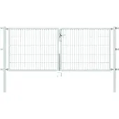 GAH Alberts Deur met dubbel hek Flexo 250 cm breed, in verschillende hoogten