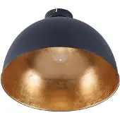 LINDBY Lya Plafondlamp Ø41 Black/Gold