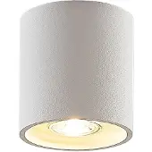 LINDBY Plafondlamp , Parvin, dimbare, Wit, Woonkamer, Metaal, Modern