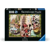 Ravensburger Disney Mickey Vacation & Minni (12000498) Puzzle 1000 Pieces Veelkleurig Kinderen