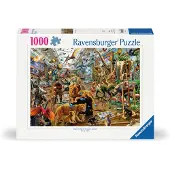 Ravensburger puzzel Chaos in de galerij 1000 stukjes |