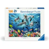 Ravensburger Dolfijnen in het Koraalrif Puzzel (500 stukjes)