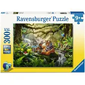 Ravensburger puzzel Jungle Wildlife Wonders - Legpuzzel - 300 XXL stukjes