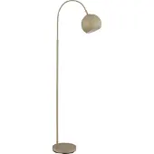 Globo Moderne vloerlamp Benno zand bruin