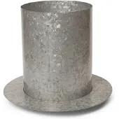 Ferm Living Plantenpot Auran Large Galvanized