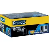 Rapid Nr. 28 kabelnieten wit 10 mm, 5x1.000 stuks - 11893511 - 11893511
