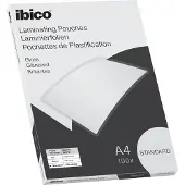 Esselte Basics A4 Lamineerhoezen, Glanzend - 125 micron - 100 Stuks - Glashelder