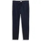 Tom Tailor Bandplooibroek duifblauw / donkerblauw