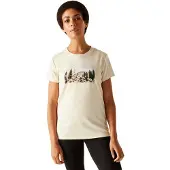 Regatta Fingal Ix T-shirt Met Korte Mouwen Beige 34 Vrouw