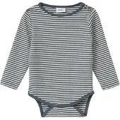 s.Oliver Rompertje/body donkergrijs / wit
