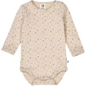 Müsli Rompertje/body beige / gemengde kleuren