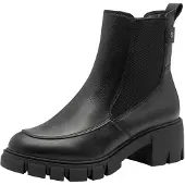 Tamaris Chelsea boots zwart