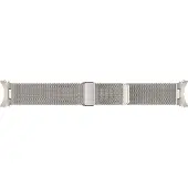 Samsung Milanees riempje (40 mm, Roestvrij staal, Galaxy horloge6), Horlogebandjes, Zilver