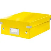 Leitz Sorteerbox Click&amp;Store Small Geel