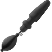 Master Series Opblaasbare buttplug met verwijderbare pomp