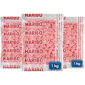 Haribo 3x Frambozenhartjes 1 Kg