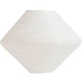 HAY Paper Shade Diamond 50 Lampenkap - Lampenkappen Papier Classic White - AB318-F260-AB35