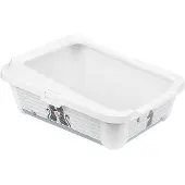 Carrefour Home Moderna plastic kattenbak met rand 50 cm Cats in Love Moderna