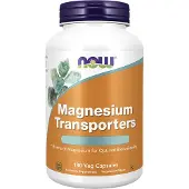 Now Magnesium Transporters (180 Capsules) - mineralen, magnesium - magnesium