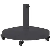 vidaXL Parasolvoet Donkergrijs 48 x 48 x 32 cm