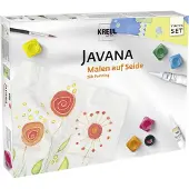 Kreul Javana Set kleuren voor zijde 8 x 20 ml