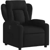 vidaXL Relaxfauteuil Zwarte Stof