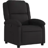 vidaXL Relaxfauteuil Zwarte Stof