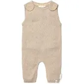 Little Dutch boxpak beige Jongens/Meisjes Katoen Ronde hals Stip - maat 68