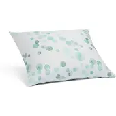 Yumeko Kussensloop Katoensatijn 60x70 Groen - Eco, Bio & Fairtrade