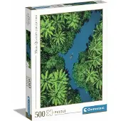 Clementoni - Puzzel - 500 Stukjes - Tropisch Luchtbeeld - Puzzel Voor Volwassenen - High Quality Collection