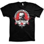 Hybris The Godfather Heren Tshirt -S- Family Business Zwart