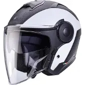 Caberg CabergSohoMilanoMatZwartWitJethelm Maat XL