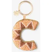 Sissy-Boy Lichtoranje bag charm letter C