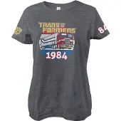 Transformers Optimus Prime Of 1984 Girly Tee Damen T-Shirt Dark/Heather-2XL