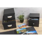 Exacompta Fotodoos met lade OfficeByMe - Zwart - 78601E