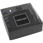 PROnappe cocktailservetten, 200 x 200 mm, oranje