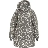 Unique living hoodie zion 70x50x87cm dark grey