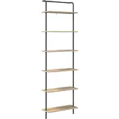 vidaXL Boekenplank Sonoma Eik 60 x 24 x 203 cm Bewerkt hout