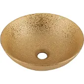 Differnz Waskom bright keramiek 36x14 cm goud