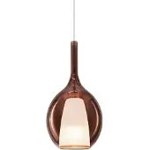 Ideal Lux Hanglamp Kalique, dimbaar, koper, Woon-/ Eetkamer, Kunststof, Modern, hanglamp
