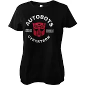 Transformers Autobots Cybertron Girly Tee Damen T-Shirt Black-M